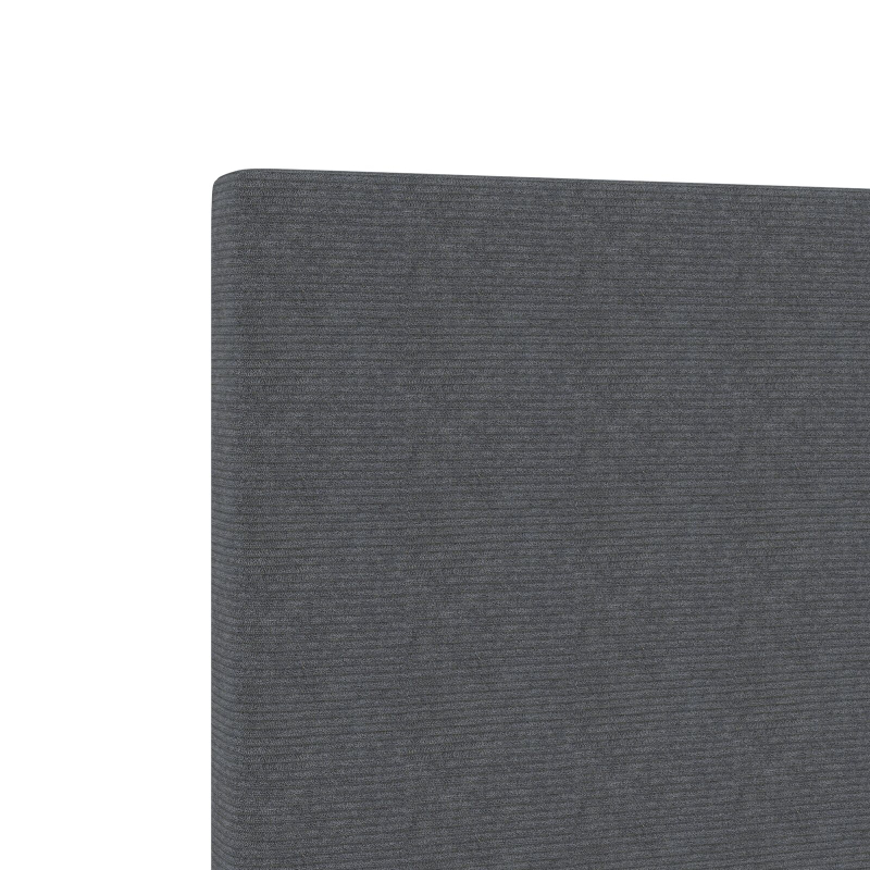 Kopfteil Schlichtes Design Dunkelgrau 100 cm Cord-Stoff