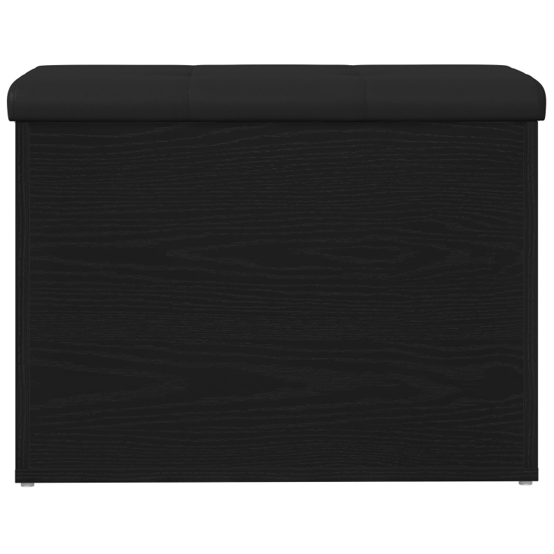 Aufbewahrungsbank Schwarz Eiche 60x40x45 cm Holzwerkstoff