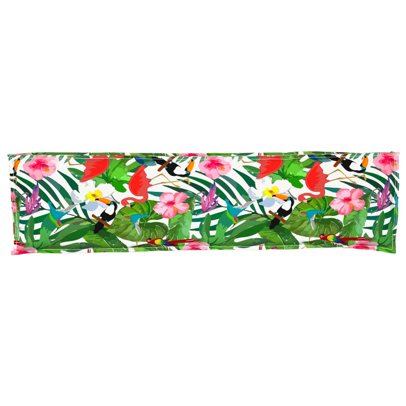 Außenkissen Tropischer Dschungel Polyester 150 x 40 x 8 cm