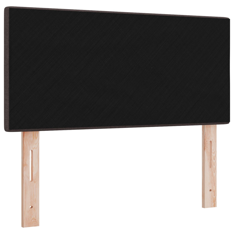 Kopfteil Mit Knopfheftung Dunkelbraun 80 cm Stoff