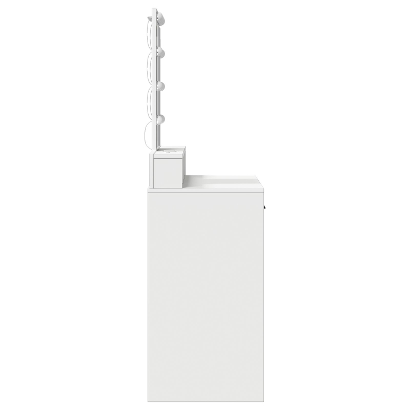 Frisierkommode Weiß MDF 100 x 41 x 140 cm Frisierkommode