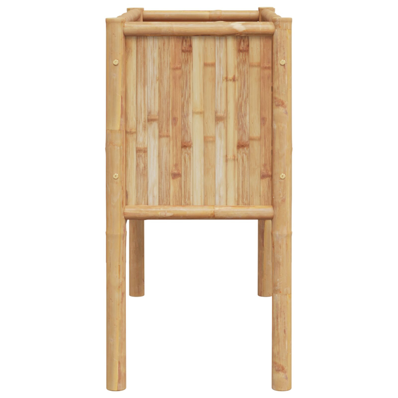 Garten Hochbeet 90x35x70 cm Bambus