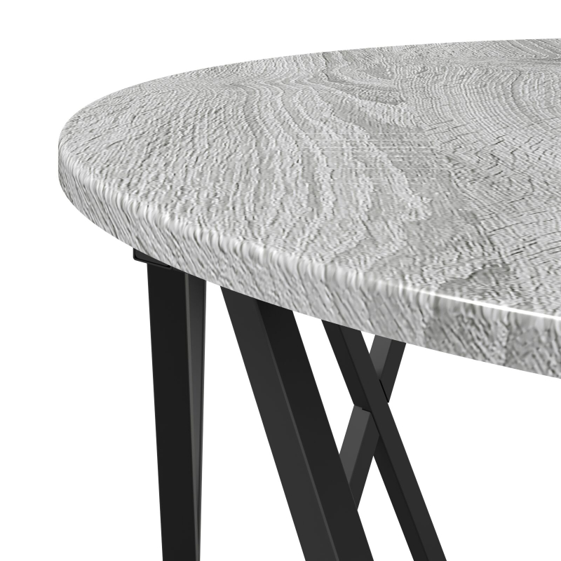 Couchtisch Grau Sonoma Verarbeitetes Holz 80 x 80 x 42 cm