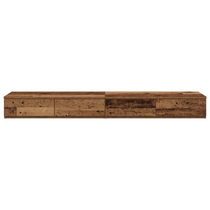 Bettauflagen Alte Holz 135x36,5x16,5 cm Engineered Wood