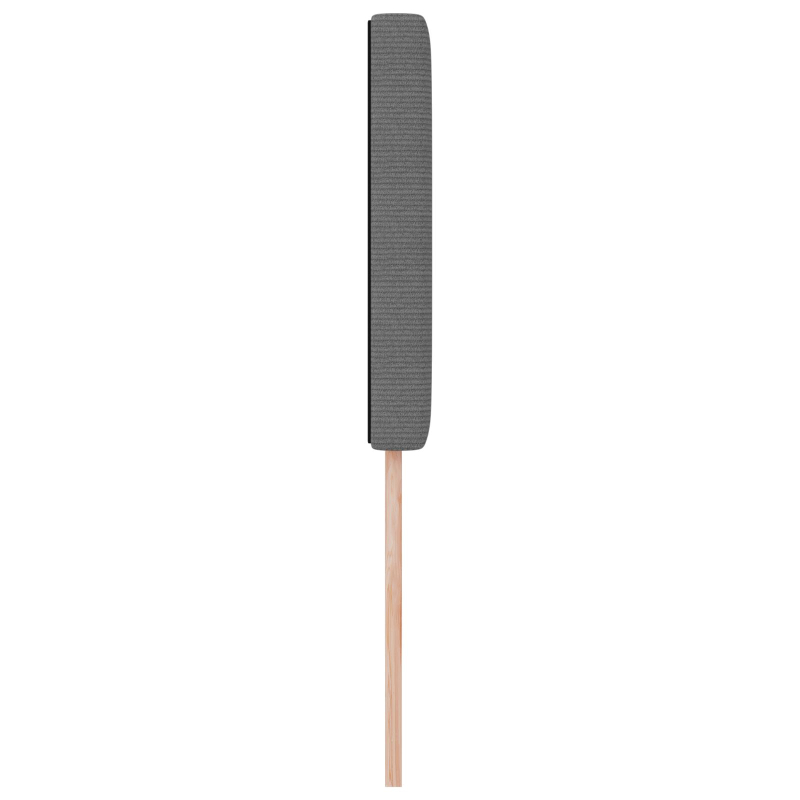 Kopfteil Schlichtes Design Hellgrau 100 cm Cordstoff
