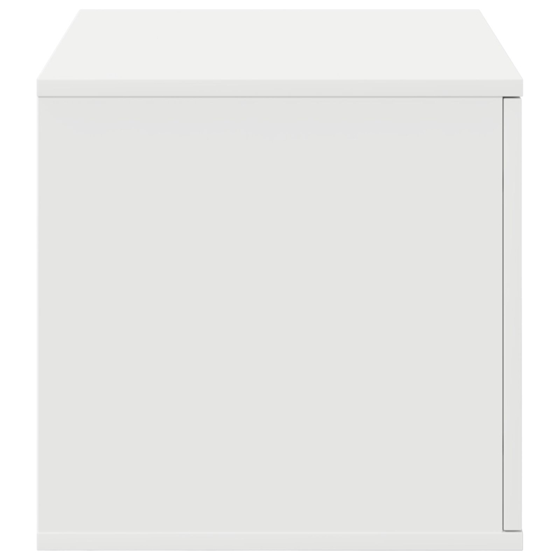 Aufbewahrungsschrank weiß 118x41x40 cm aus Holzwerkstoff