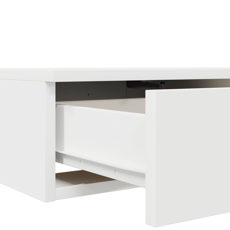 Bett-Schubladen Weiß 180x36,5x16,5 cm aus Holzwerkstoff