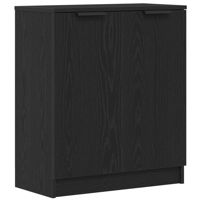 3-teilige Sideboards aus schwarzem Eichenholzwerkstoff