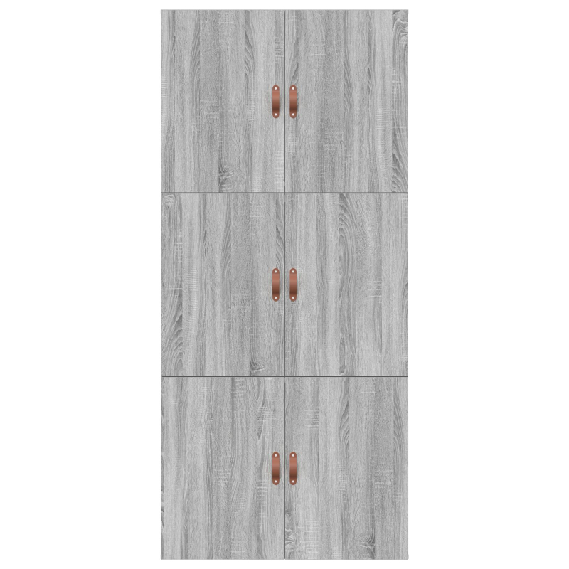 Aufbewahrungsbettgestell Grau Sonoma 80x200 cm