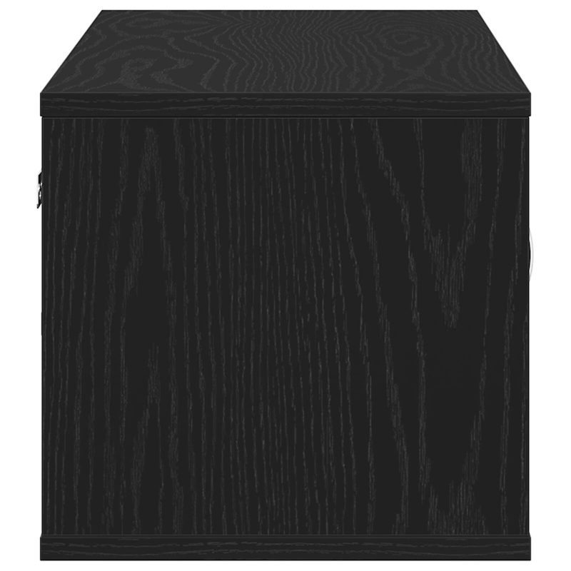 Wandregal Schwarze Eiche 140x41x75 cm Holzwerkstoff