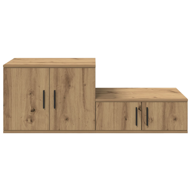 Aufbewahrungsschrank Artisan Eiche 118x41x40 cm Holzwerkstoff