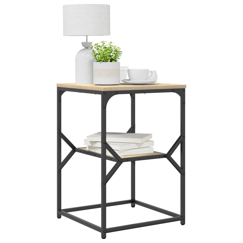 Beistelltisch Sonoma Eiche 41x40x60 cm aus Holzwerkstoff