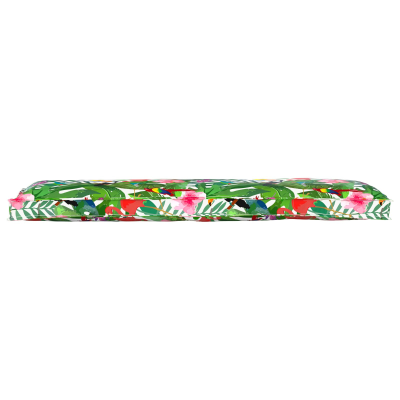 Außenkissen Tropischer Dschungel Polyester 150 x 40 x 8 cm