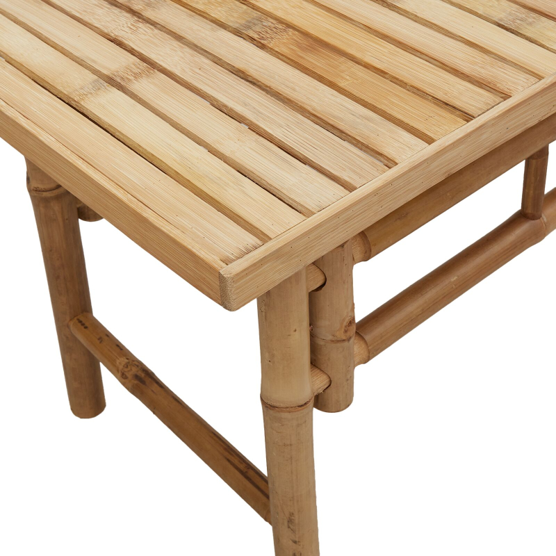 Gartenbank 110x38x45 cm Bambus