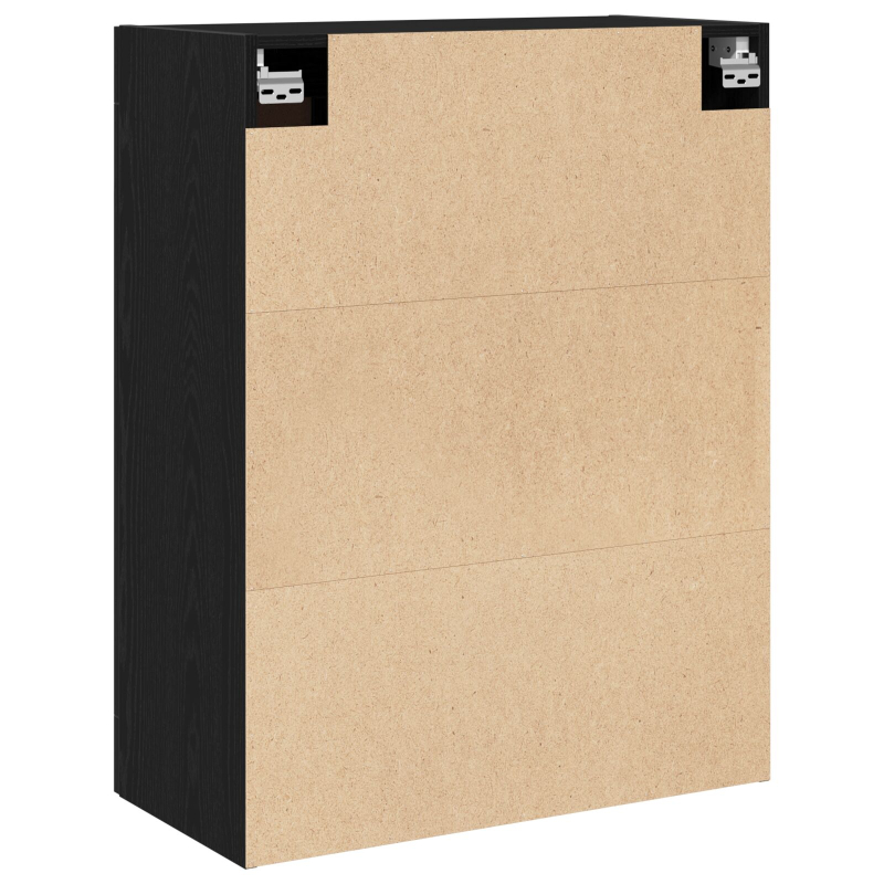 Highboard Schwarze Eiche 69,5x34x90 cm Nachbildungsstoff