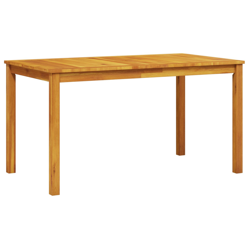 7-teiliges Garten-Dining-Set aus massivem Akazienholz