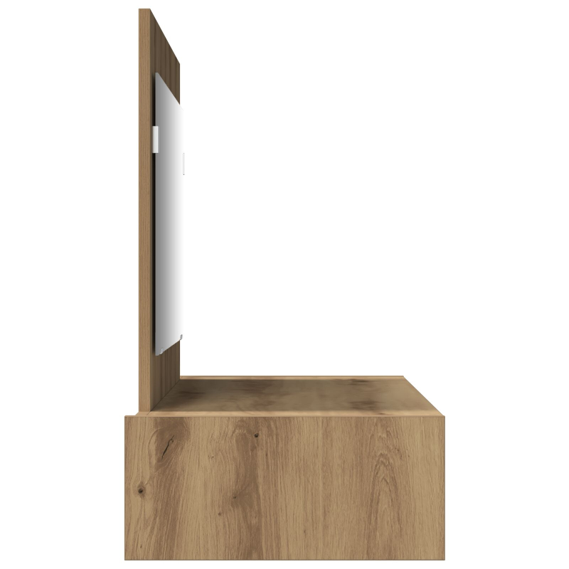 Wandhängender Schminktisch Artisan Eiche 100x40x70 cm