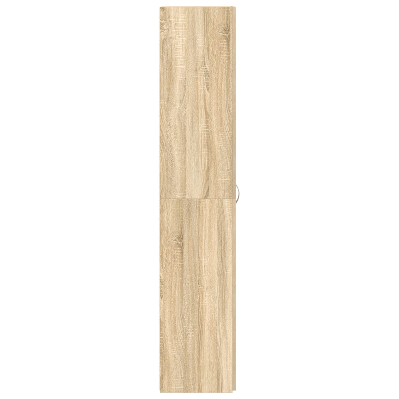 Schuhschrank Sonoma Eiche 80x35,5x180 cm Holzwerkstoff