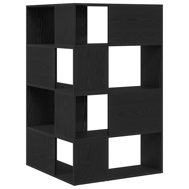 Eckschrank Schwarz Eiche 140x30x140 cm Spanplatte