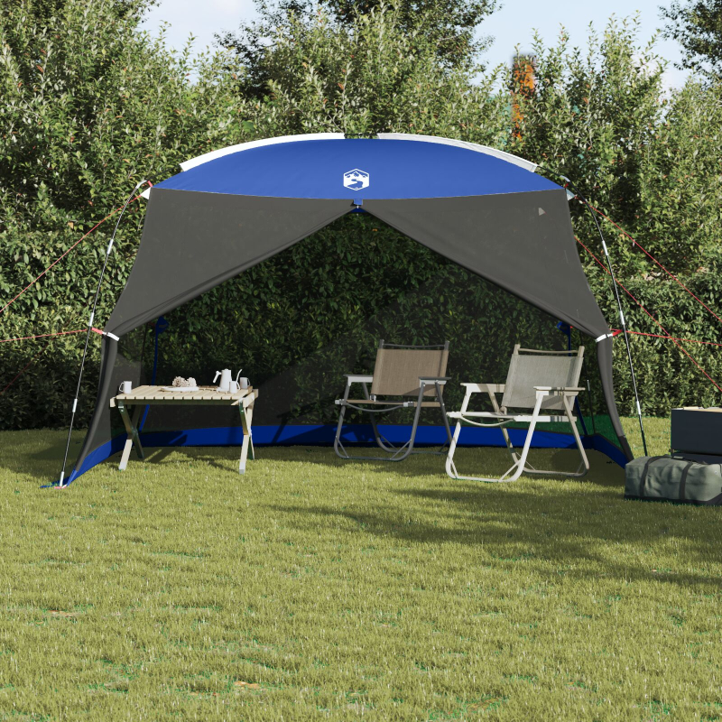 Camping Moskito-Netz mit Tür Blau für 5 Personen Wasserdicht