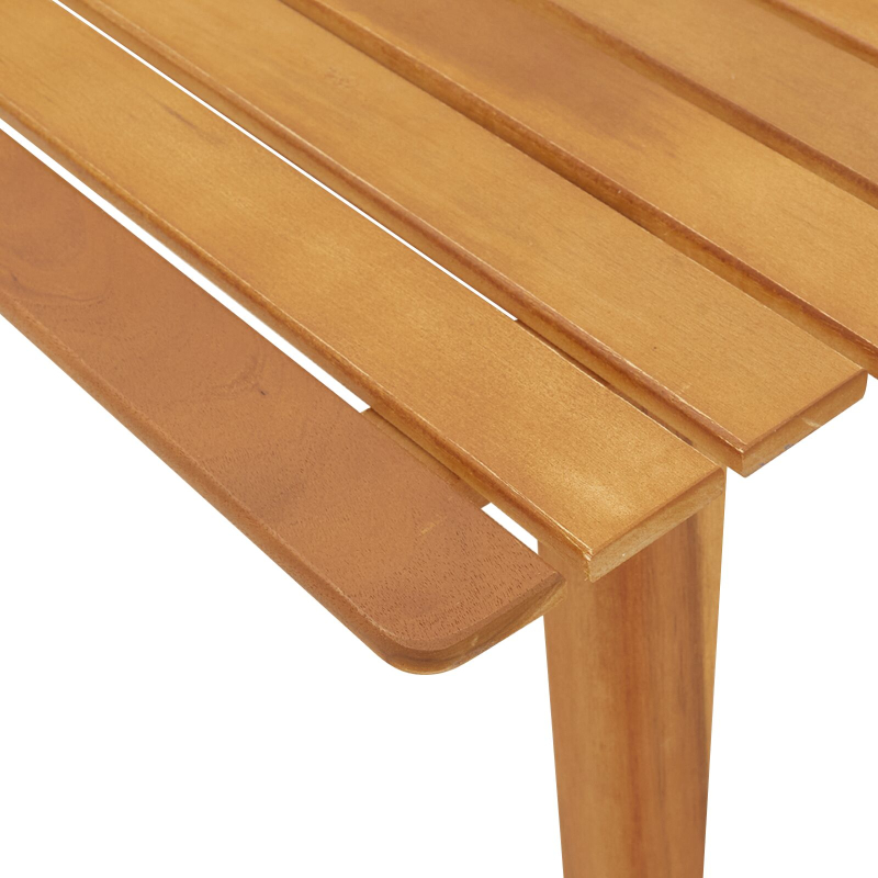 Couchtisch 90x45x40 cm Massivholz Akazie