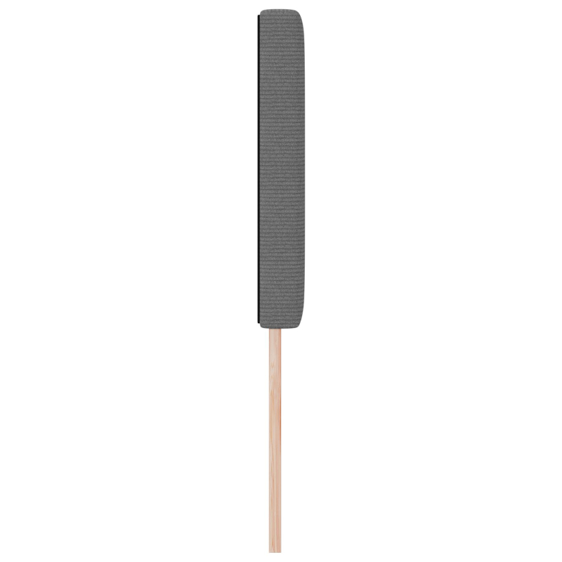 Kopfteil Schlichtes Design Hellgrau 140 cm Cord-Stoff
