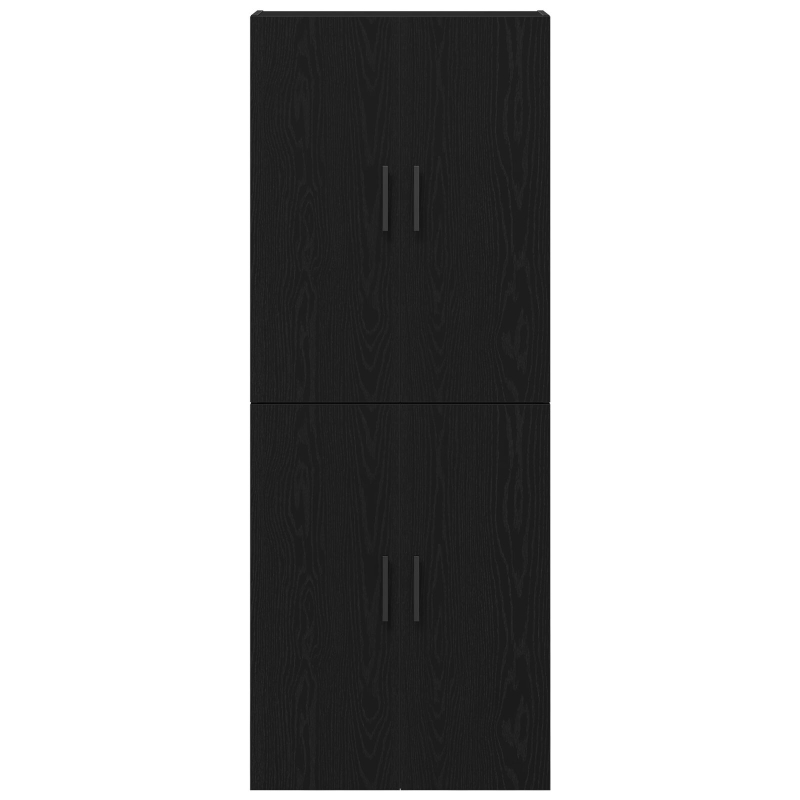 Schränke 2 Stück Schwarz Eiche 69,5x34x180 cm Holzwerkstoff