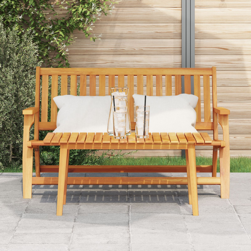 Couchtisch 90x45x40 cm Massivholz Akazie