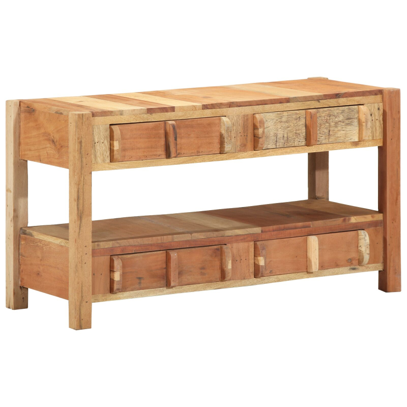 TV-Schrank 83x33x46 cm Massivholz Altholz