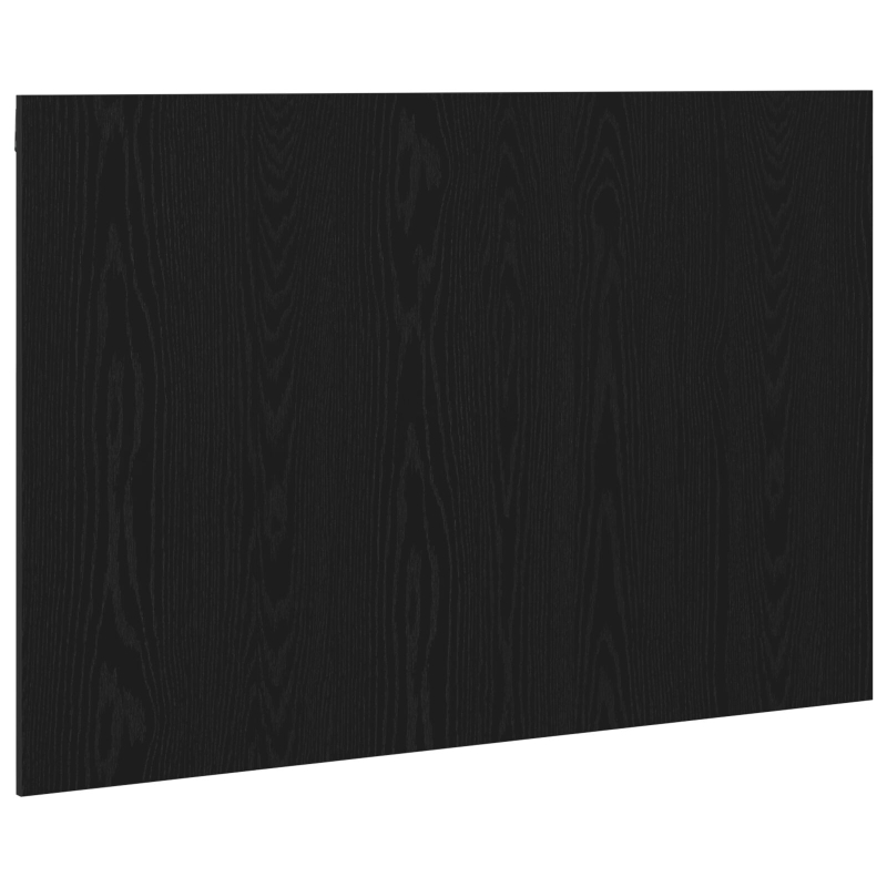 Bett Kopfteil Schwarz Eiche 120x1,5x80 cm Ingenieurholz