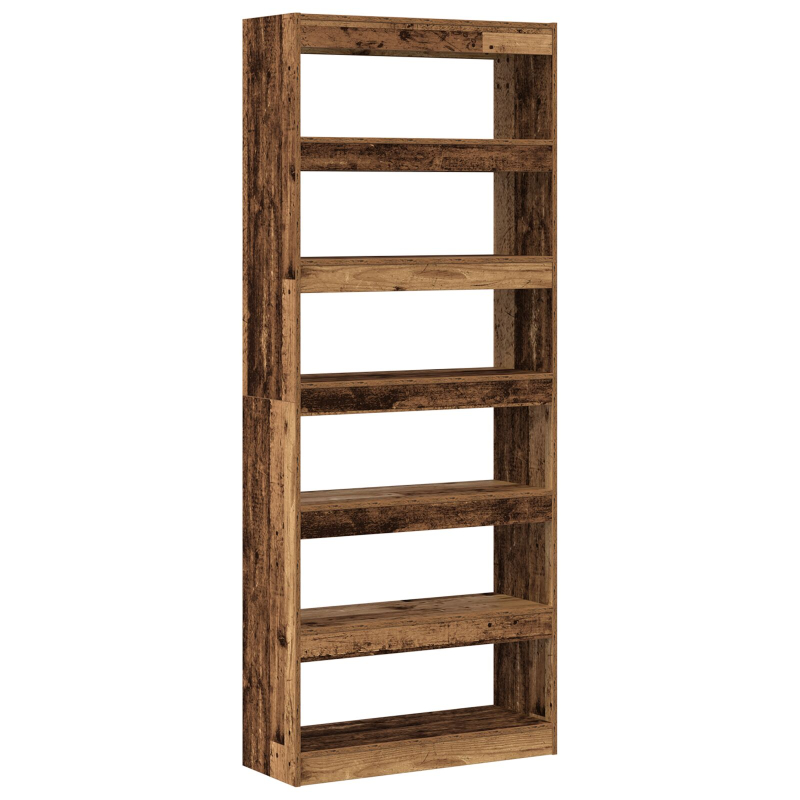 Altholz Bücherregal Altholz Holzwerkstoff 80 x 30 x 198 cm