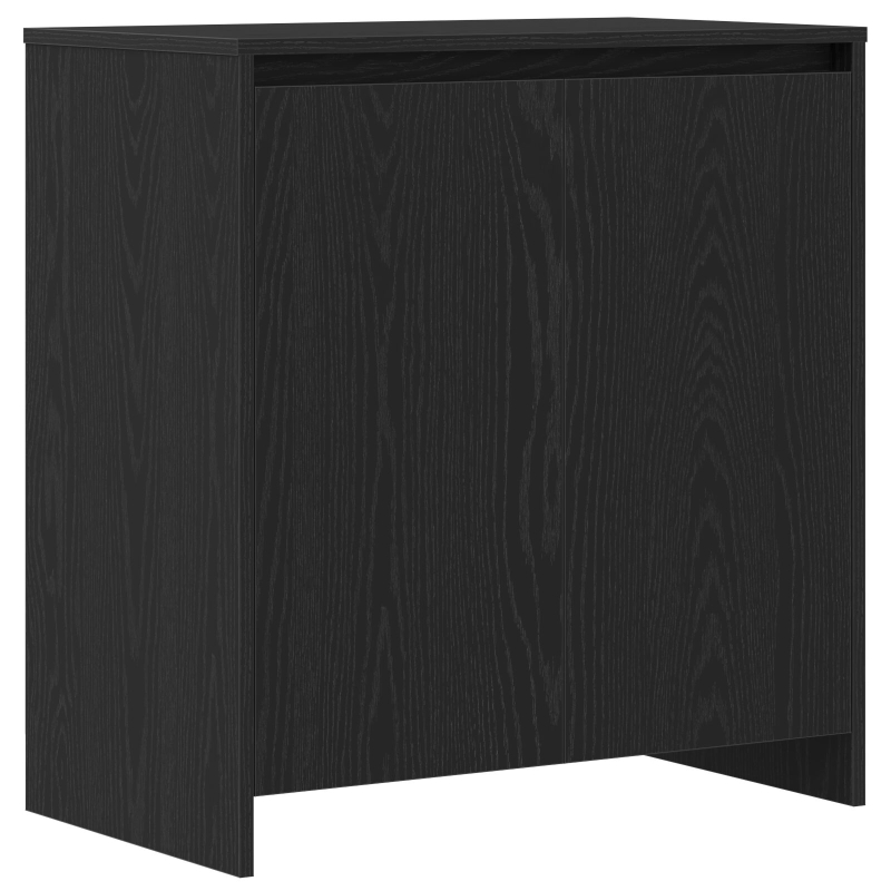 3-teilige Sideboards aus schwarzem Holzwerkstoff