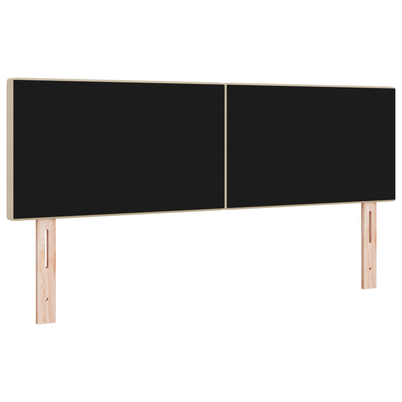 Kopfteil Schlichtes Design Lichtgrün Grau 140 cm Cordstoff