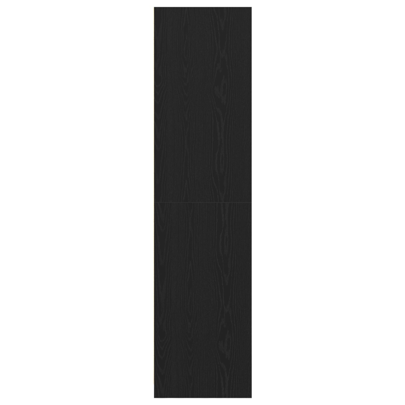 Kleiderschrank Schwarze Eiche - 30x50x200 cm, Aus Holzwerkstoff