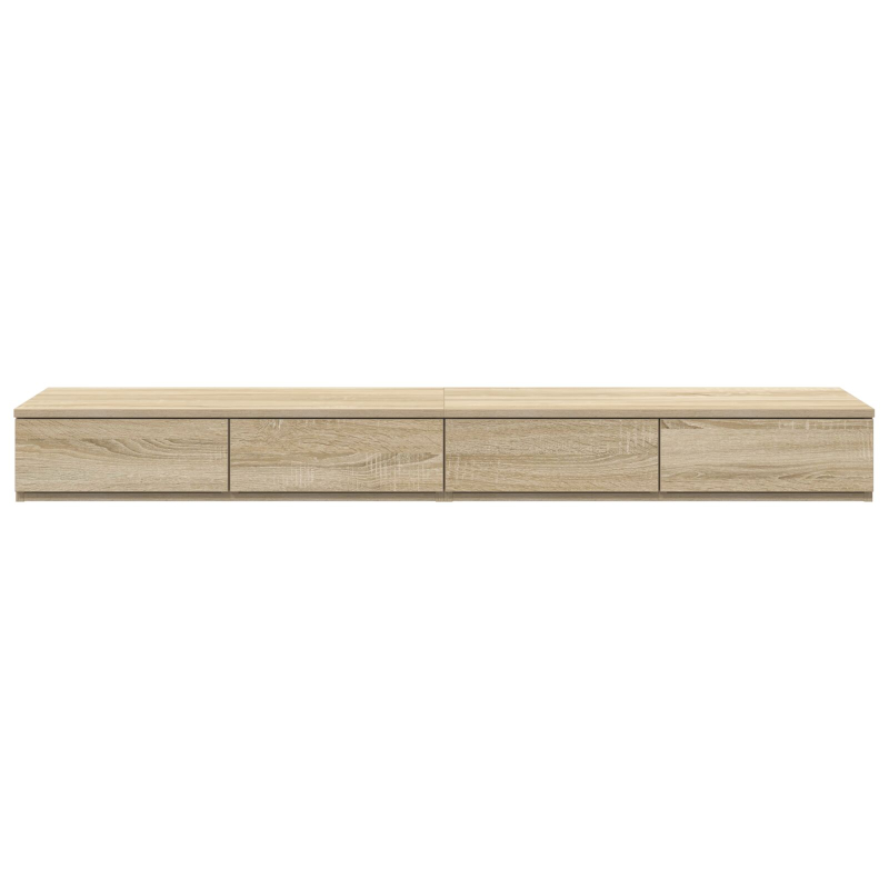 Bettkommoden Sonoma Eiche 160x36,5x16,5 cm Holzwerkstoff