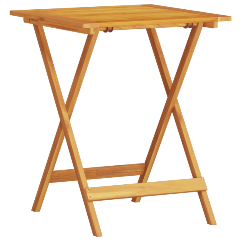 3-teiliges Klapp-Bistro-Set aus massivem Akazienholz