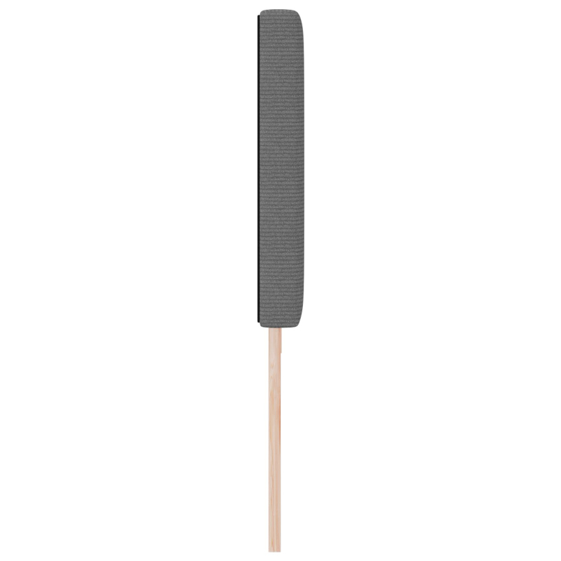 Kopfteil Einfaches Design Hellgrau 200 cm Cord-Stoff