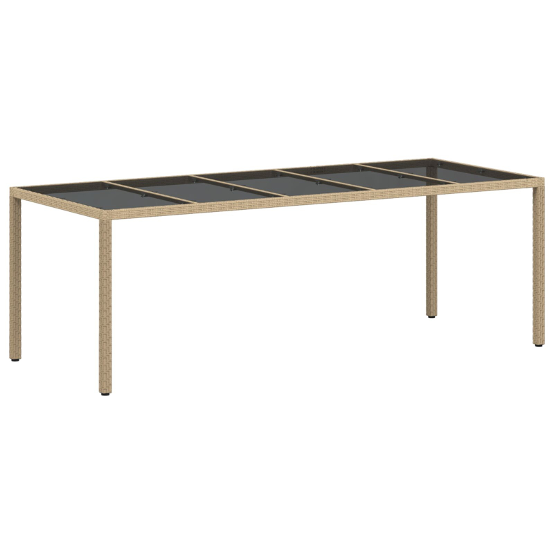 Set aus 6 Beige und Schwarz