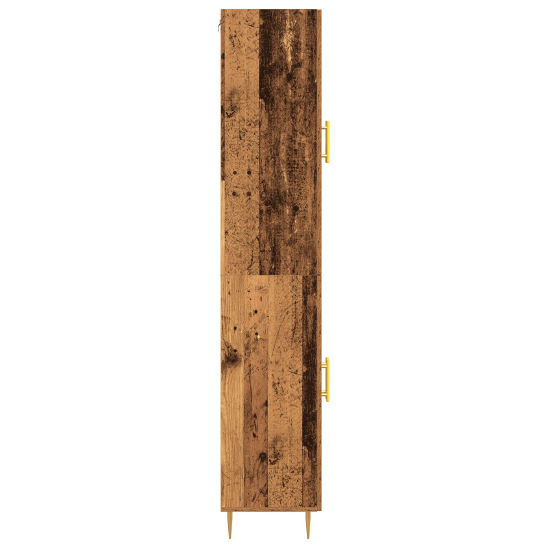 Hochboard Altholz 69.5x34x180 cm Kunstholz