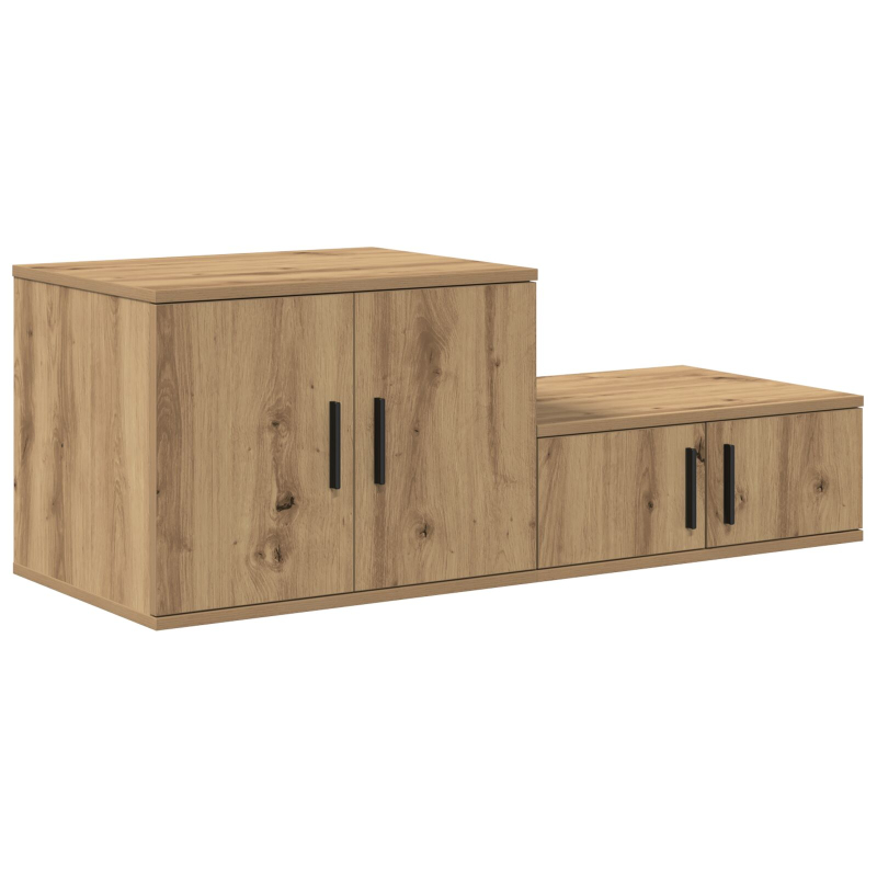 Aufbewahrungsschrank Artisan Eiche 108x41x40 cm aus Holzwerkstoff