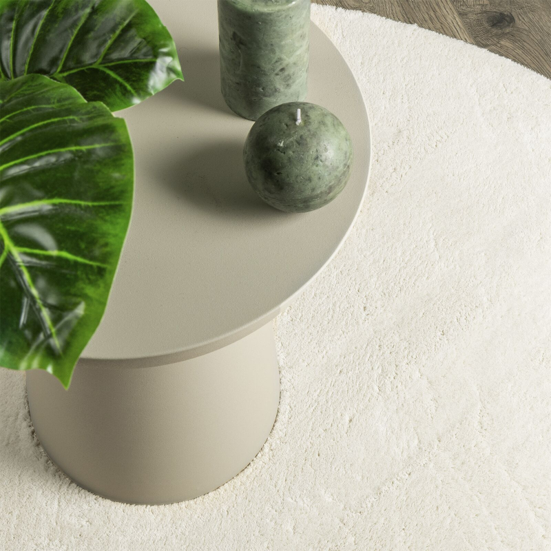 Teppiche Creme Polyester 120 x 170 cm Langlebig