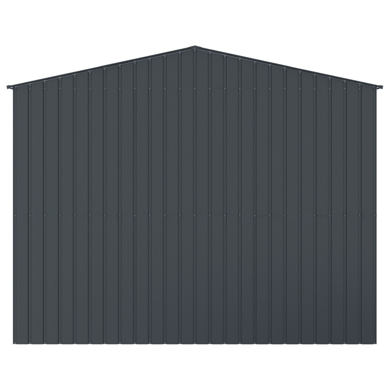 Vogelvoliere Anthrazit 310x215x247 cm aus Stahl