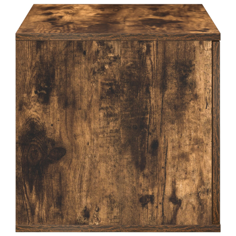Aufbewahrungsschrank, Geräucherte Eiche, 118x41x40 cm, Hergestellt aus Holz