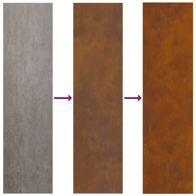 Feuerstelle Quadrat 80x80x30 cm Wetterbeständiger Stahl