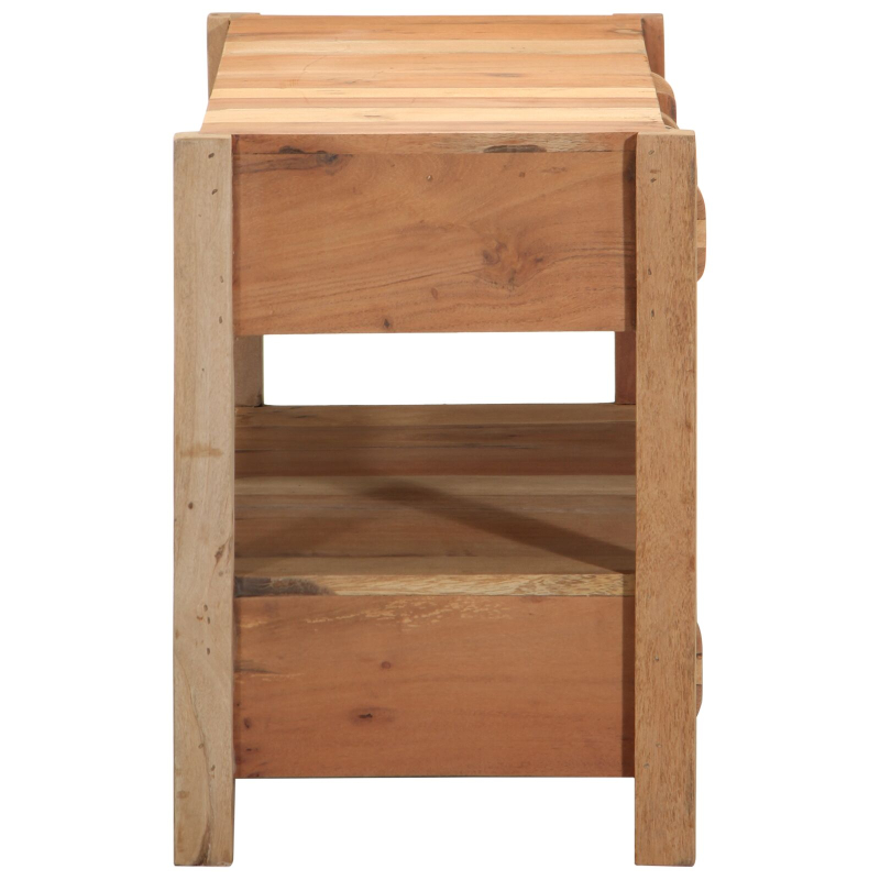 TV-Schrank 83x33x46 cm Massivholz Altholz