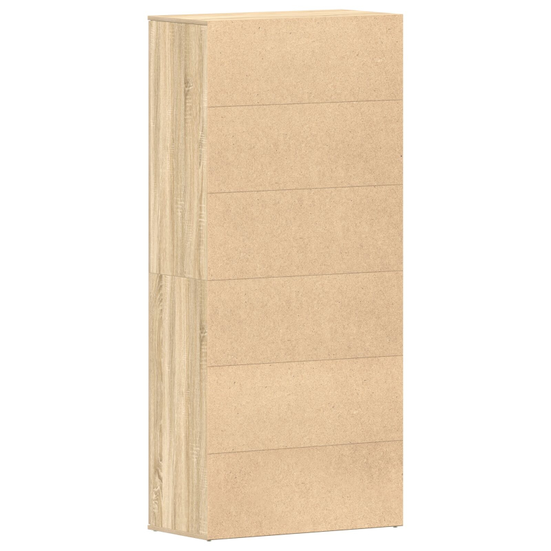 Schuhschrank Sonoma Eiche 80x39x180 cm Holzwerkstoff