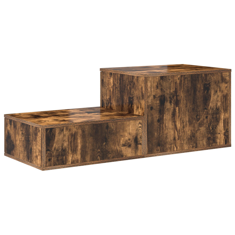 Aufbewahrungsschrank, Geräucherte Eiche, 118x41x40 cm, Hergestellt aus Holz
