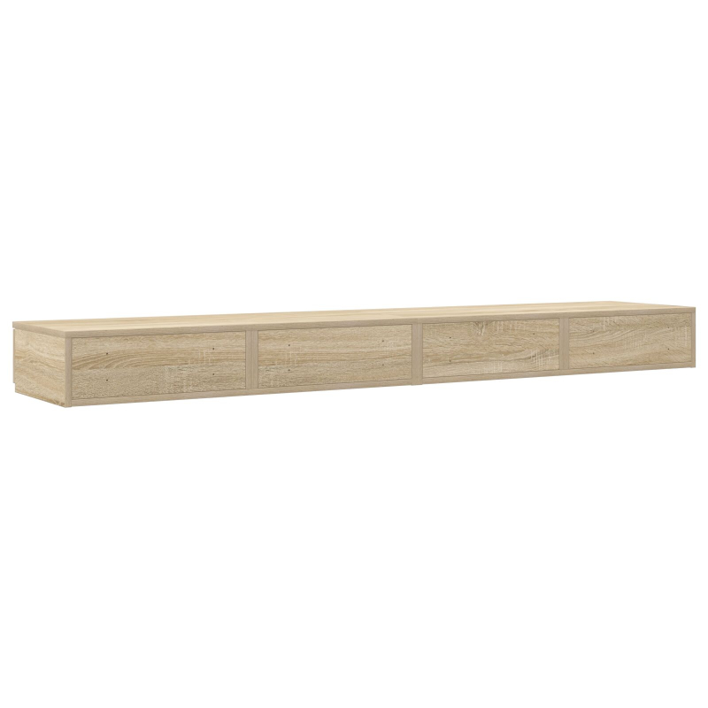 Bett mit Schubladen Sonoma Eiche 180x36,5x16,5 cm aus Holzwerkstoff