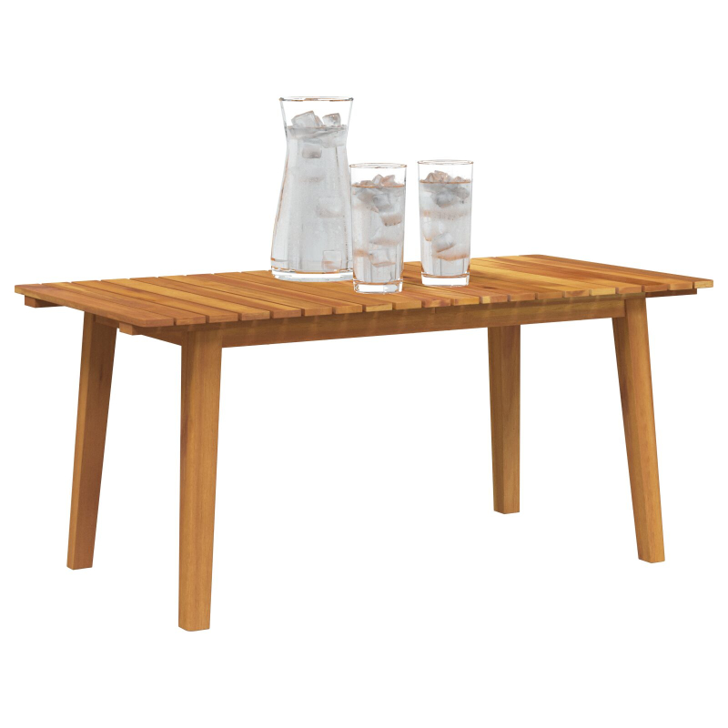 Couchtisch 90x45x40 cm Massivholz Akazie