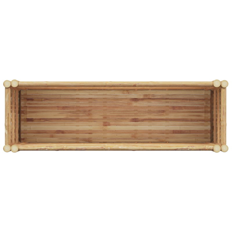 Garten Hochbeet 110x35x70 cm Bambus